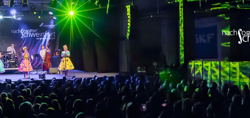 The Puppini Sisters beim Nachsommer Schweinfurt 2016 (c) Anand Anders